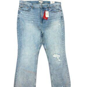 Lucky Brand Boyfriend Mid Rise Flare Ankle Jean | Size 20